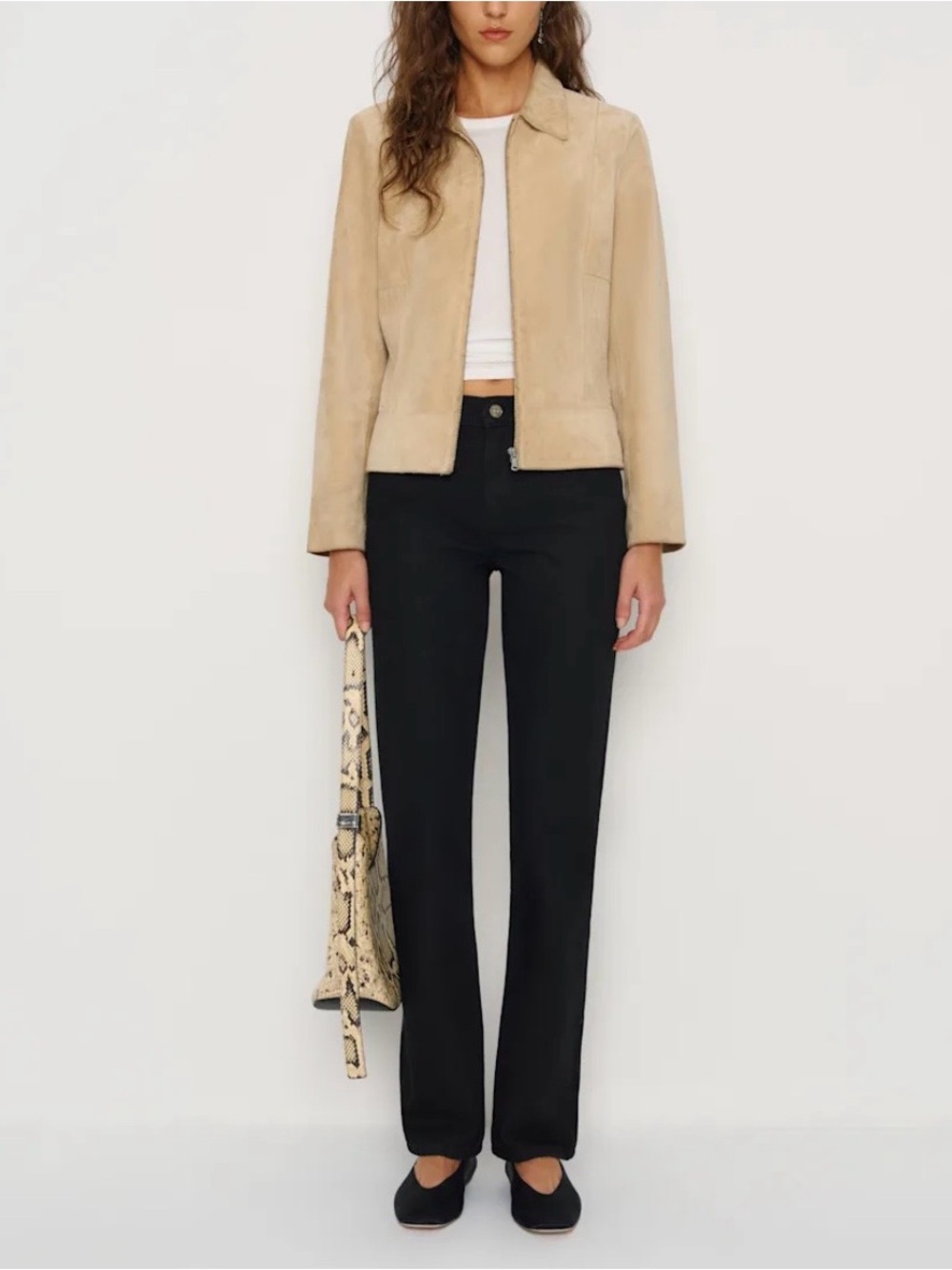 REFORMATION Geer Mid Rise Jeans